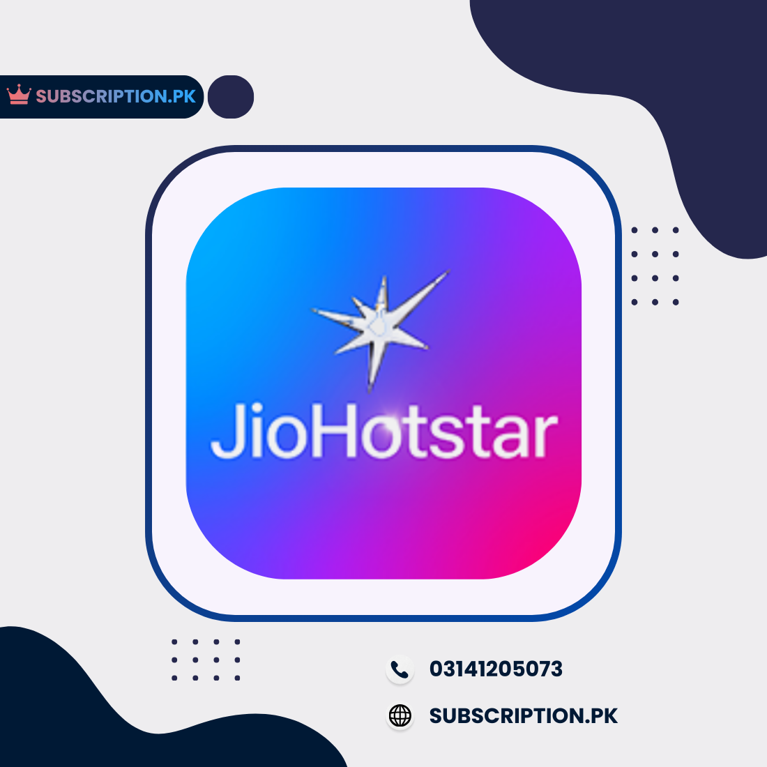 Jio Hotstar with VPN 1 Month