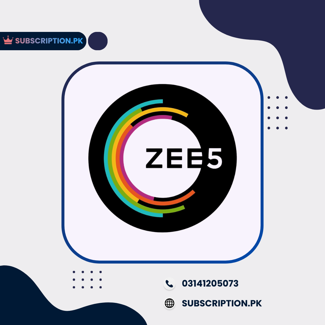 Zee5 with VPN 1 Month
