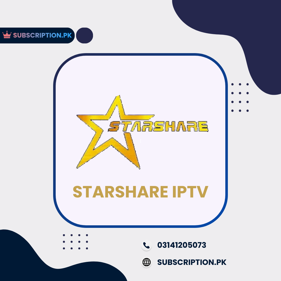 StarShare IPTV 1 Month